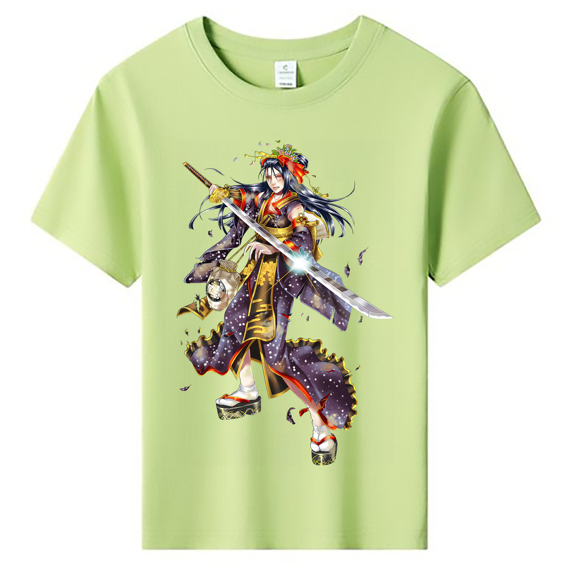 （画像用） 刀剣乱舞 Touken Ranbu 綿100％キッズTシャツ（フロントプリント）